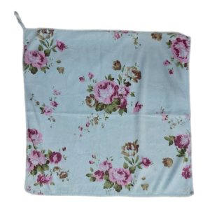 دستمال حوله ای طرح گل 30*30